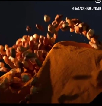 Babacan tanıtım filminden kuruyemişler